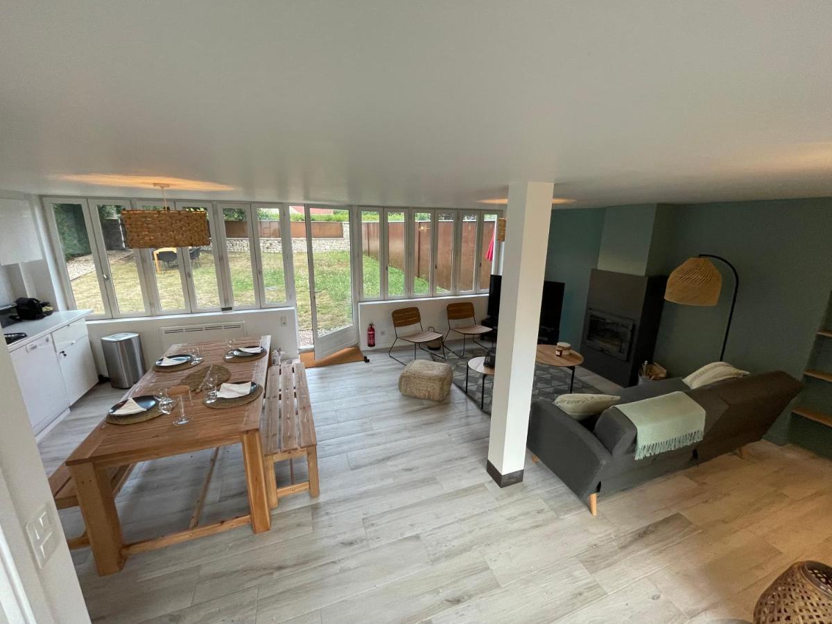 Maison De Campagne Entierement Climatisee Avec Grand Jardin Villa Pressagny l'Orgueilleux ภายนอก รูปภาพ
